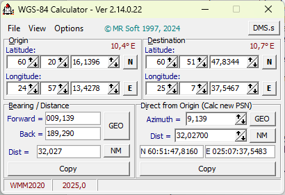 Ohjelman pääikkuna